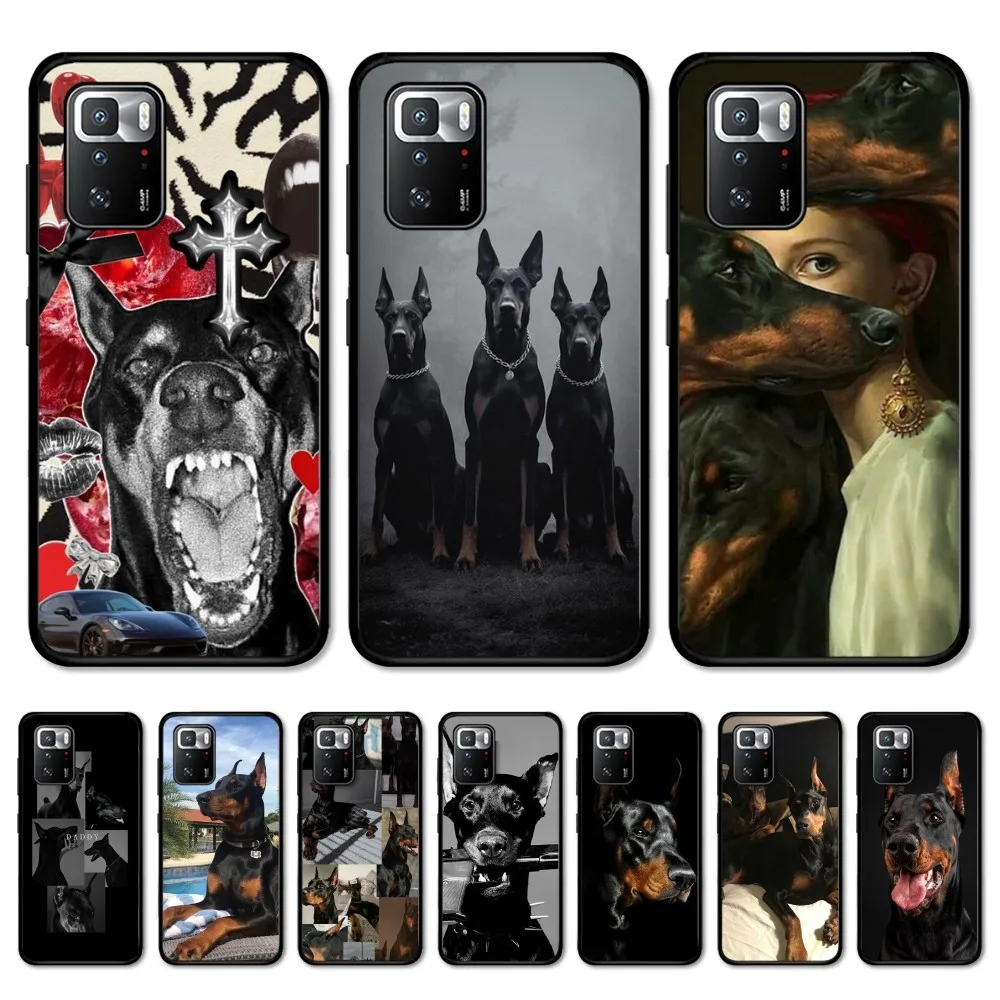 Animal Dachshund Doberman dog Phone Case For Redmi Note 4 X 5 A 6 7 8 T 9 9S 10 11 11S 11Epro Poco M3 pro