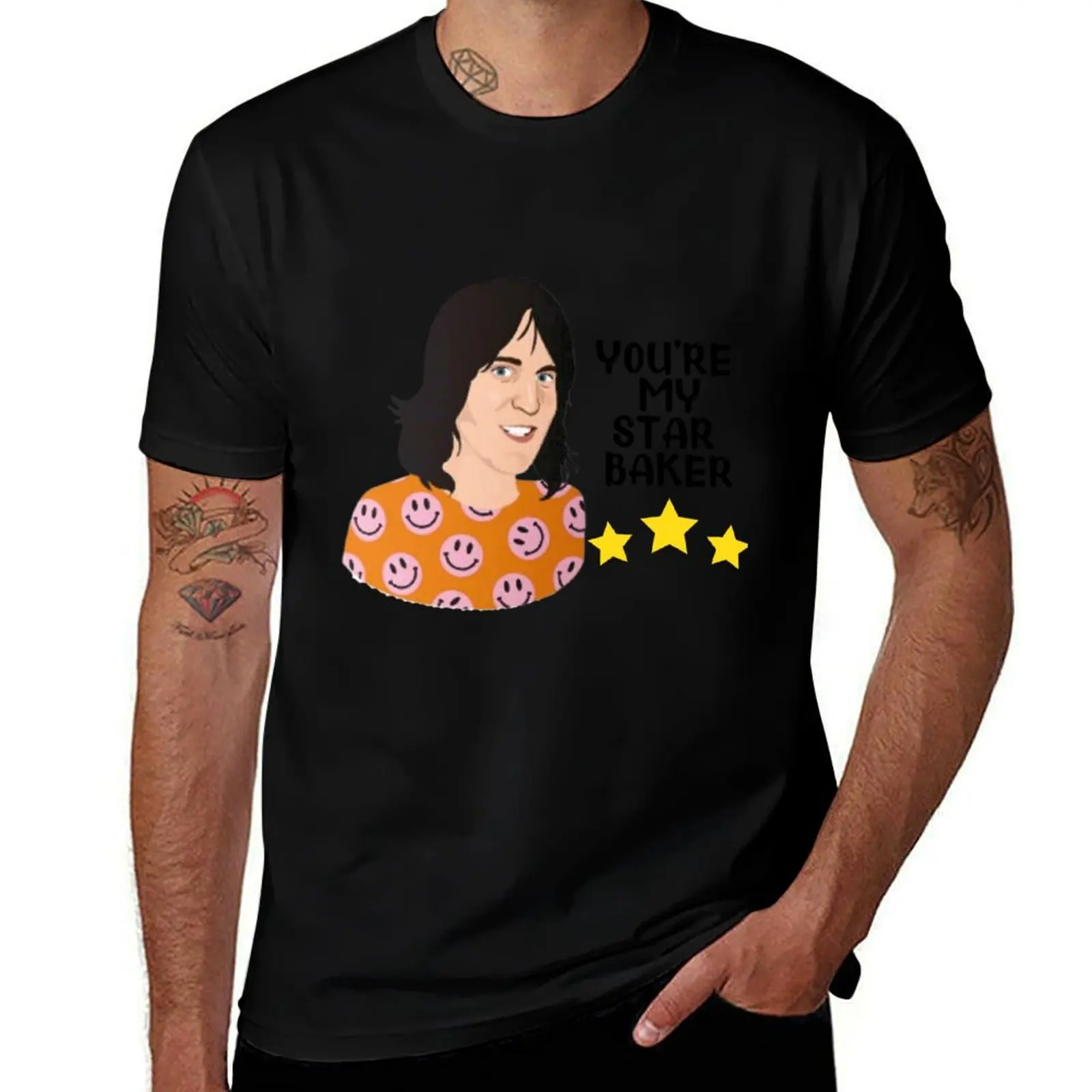 Great British Bake Off Star Baker Mug T-Shirt Mechanic Work Tee Shirt T-Shirt