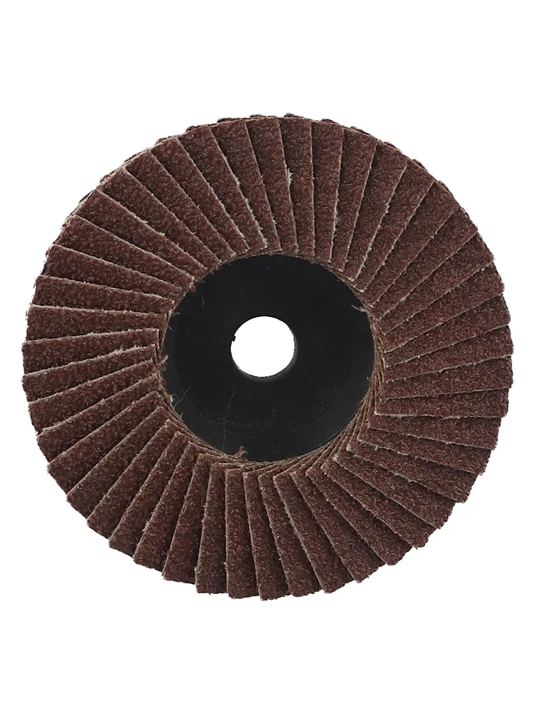 3inch Flap Discs 75mm 80 Grit 10mm Hole Diameter Angle Grinder Flap Disc Red Sanding Disc Tool Zirconium Corundum