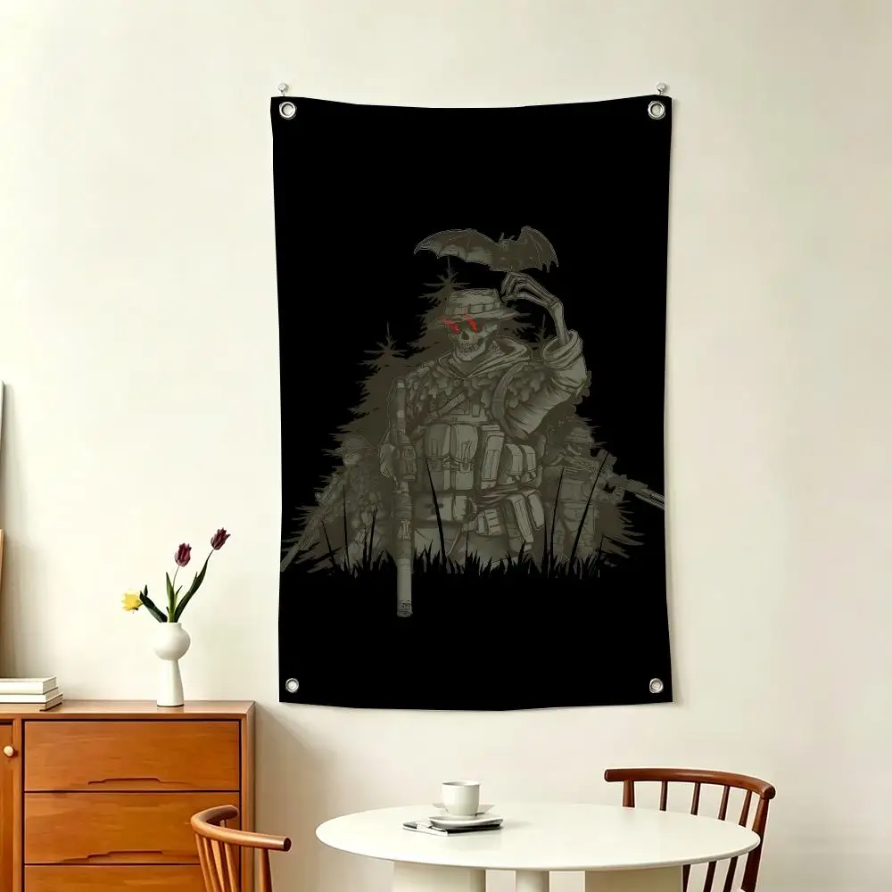 Special Forces Tactical Ghost Flags Home Decor Wall Hanging Vertical Flags Indoor Outdoor