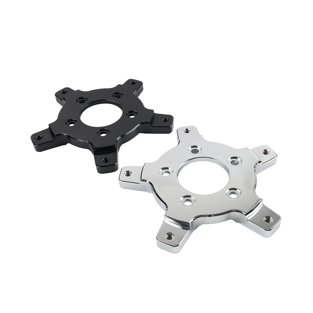 1Pc Aluminum Motorcycle Brake Rotor Adapter w/ Bolts For Harley Touring Models Street Glide Special FLHXS FLHX 2014-2023