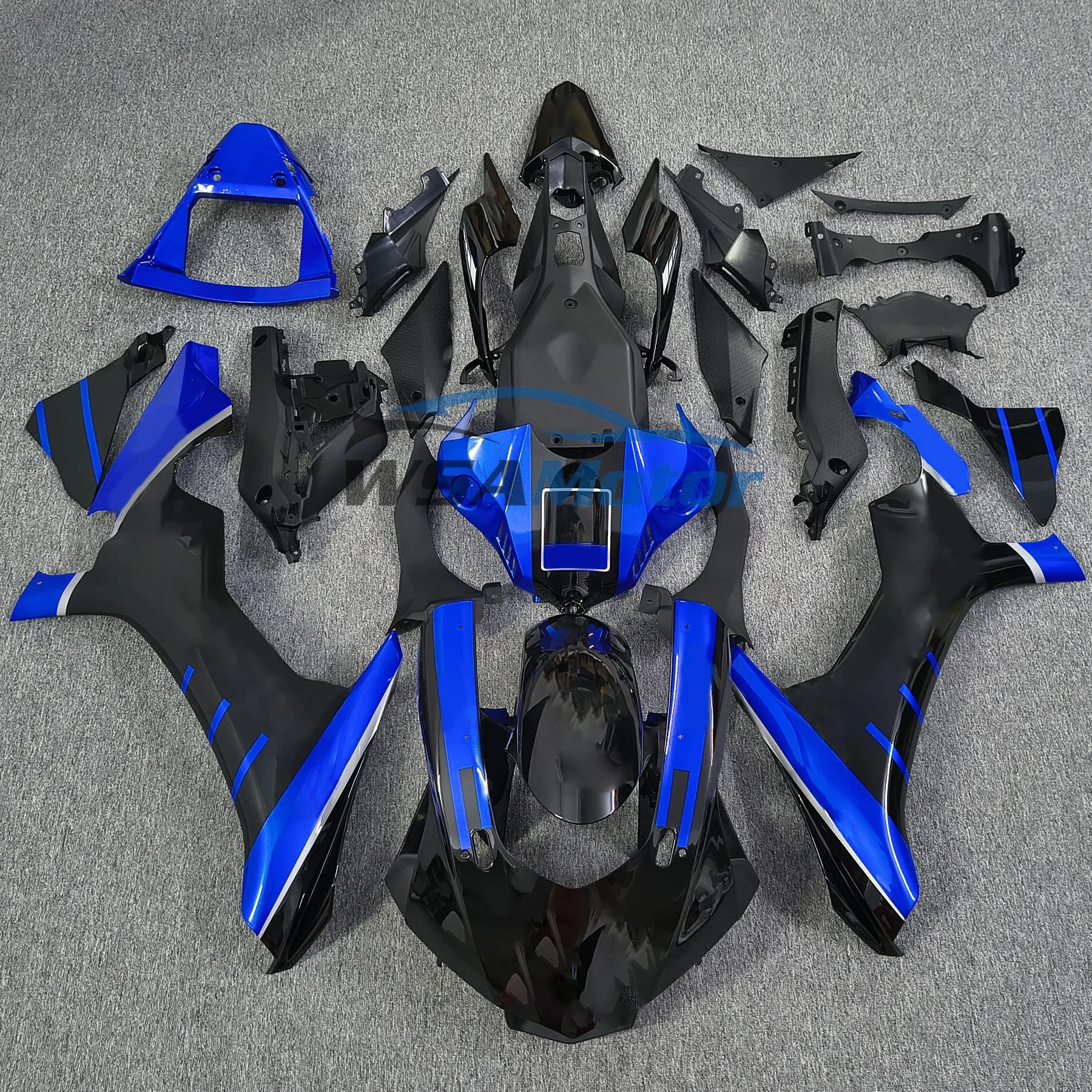 For YAMAHA YZF-R1 R1 R1M 2015 2016 2017 2018 2019 Carbon Painted Look Accessories Winglets Parts Fairing Fenders Panels Cover