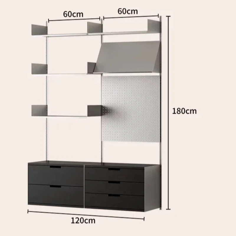 Medal Board Storage Shelves Sunglasses Vinyl Bookcase Remote Control Storage Shelves Pegboard Cd Perchero Household Items