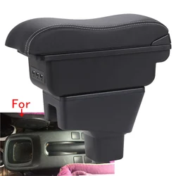 For SUZUKI SX4 Armrest box For SUZUKI SX4 Car Armrest  Curved Surface leather Car Storage Box Simple installation Interior