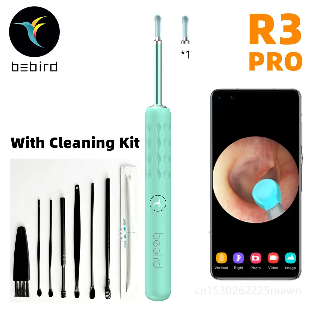 

Bebird R1 R3 X3 Smart Visual Ear Cleaner Sticks Endoscope 300W High Precision Earpick Otoscope Ear Wax Remover Health Care Tool