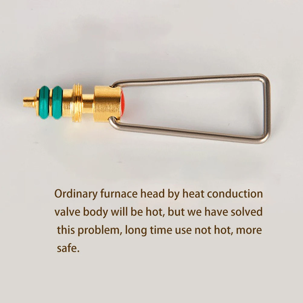 

1Pcs Portable Mini Stainless Steel Camping Stove Outdoor Foldable Gas Cooker Leak-Proof Safety Picnic Stove Lightweight