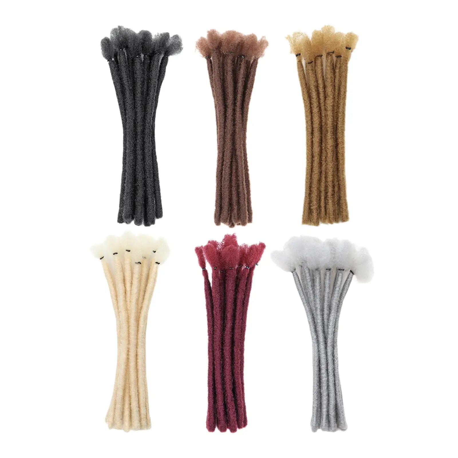 

10 Pieces Hair Extensions 8inch Fashion Hair Accessories Twist Braid for Dating Daily Use Cosplay Themed Party Stage Performance