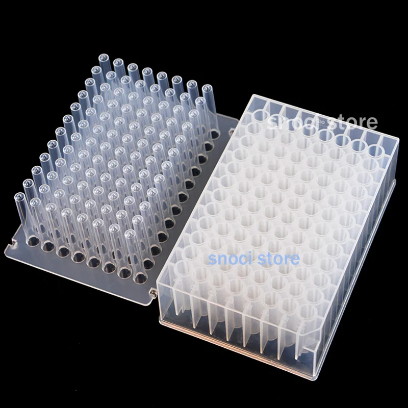 

Deep Well Plate Plastic Storage Plates PCR Plate Cover White magnetic sleeve plate Cell culture storage plate for lab