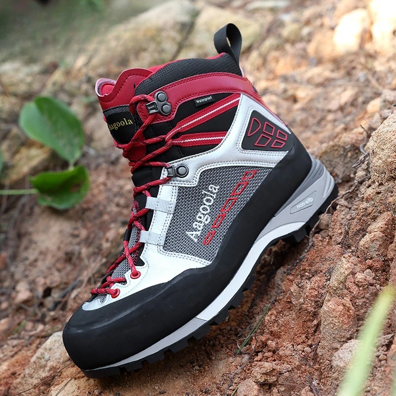 2026 New Arrival Men Hiking Boots Comfortable Trekking Shoe Men Good Quality Mountain Hiking Shoes High Top Man Shoes Mountain