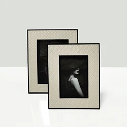 Modern Luxury Leather Picture Frame Home Decor