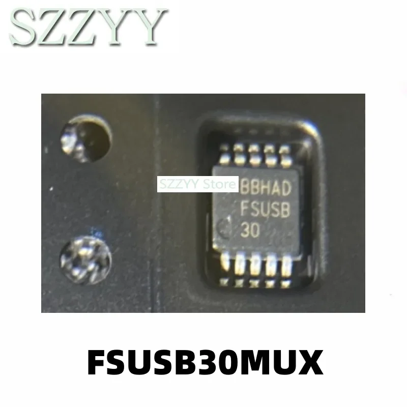 5PCS FSUSB30 FSUSB30MUX MSOP10 pin analog switch chip chip chip IC