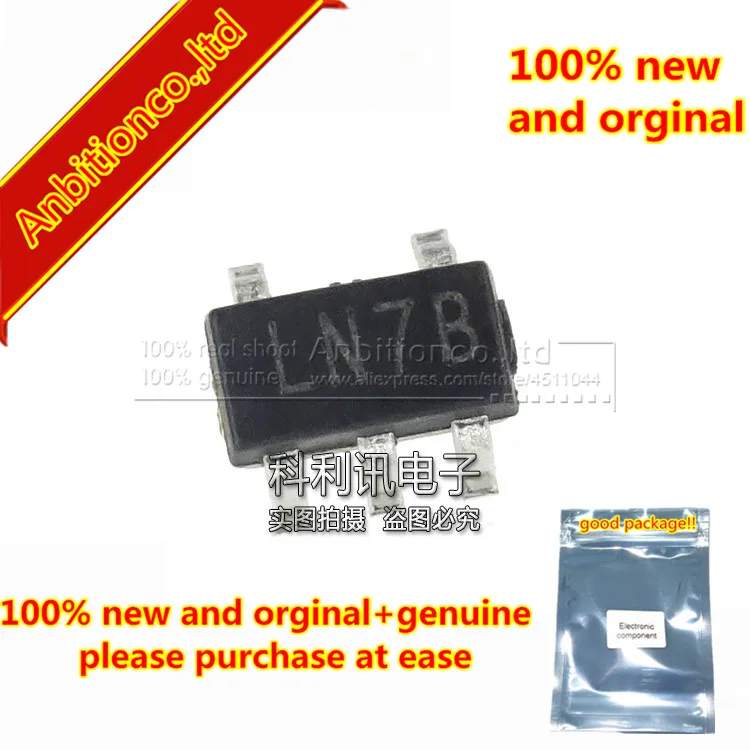 

20pcs 100% new and orginal LP5907MFX-2.5 silk-screen LN7B 250mA Ultralow-Noise, 250-mA Linear Regulat SOT23-5 in stock