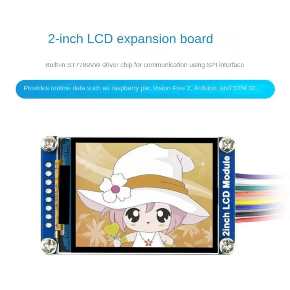 

Высококачественный 2-дюймовый IPS-дисплей 240x320 SPI для Raspberry Pi Arduino DIY Поддержка Raspberry Pi/arduino