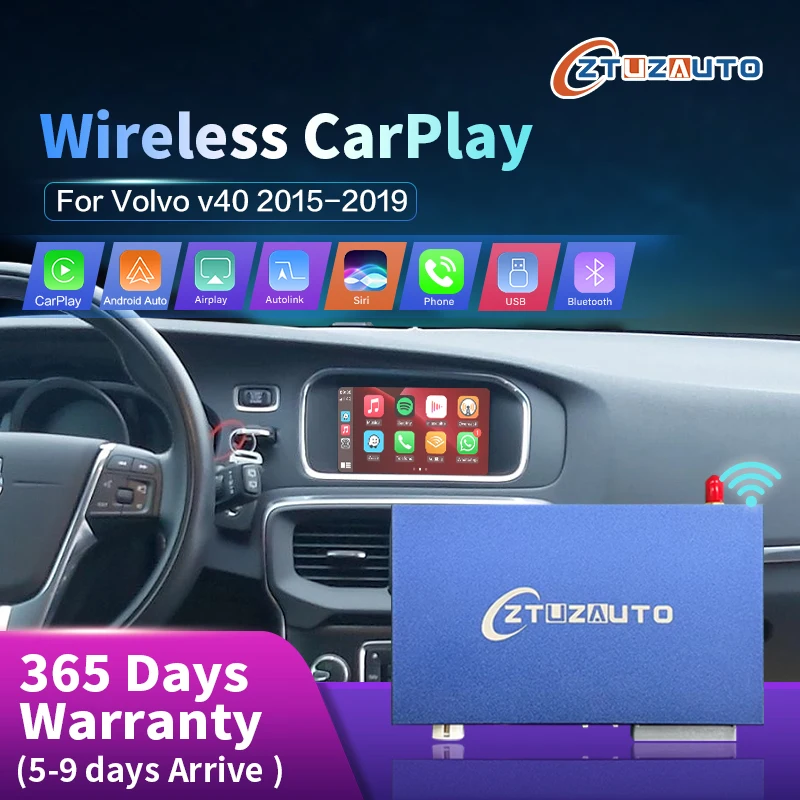 Wireless CarPlay for Volvo V40 2015-2019 XC60 S60L 7