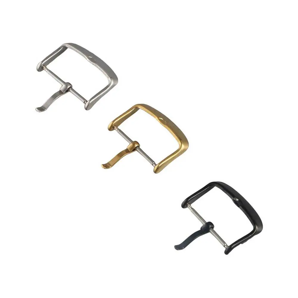 12 14 16 18 20 22mm solide bracelet de rechange boucle accessoires de montre en acier inoxydable bracelet de montre fermoir