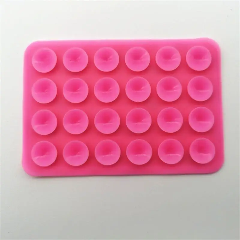 Self-adhesive Silicone Suction Cup Applicable To Ipad Silicone Save Space Simple Operation Mobile Phone Holder Suction Cup