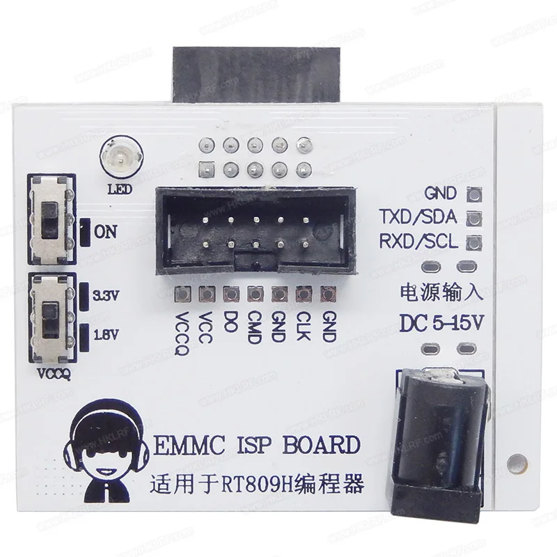 EMMC ISP Board EMMC Online Adapter Fly Cable for RT809H Programmer EMMC Adapter