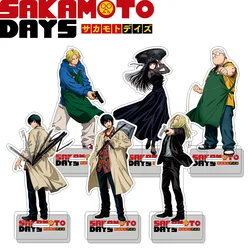 15CM Sakamoto Days Acrylic Stand Shin Asakura Taro Sakamoto Anime Collection Accesorios Cute Room Decor Ornament Friend Gift