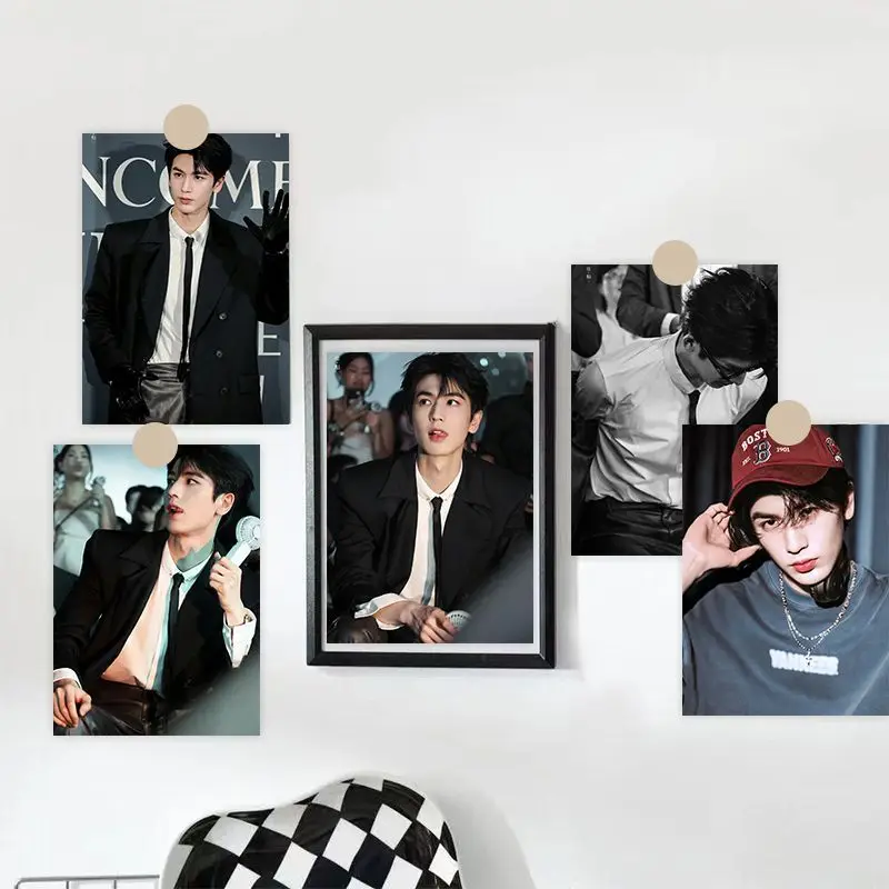 High-definition poster of Zhang Linghe, with an outstanding appearance and a stylish atmosphere, featuring wall decorations. view 6