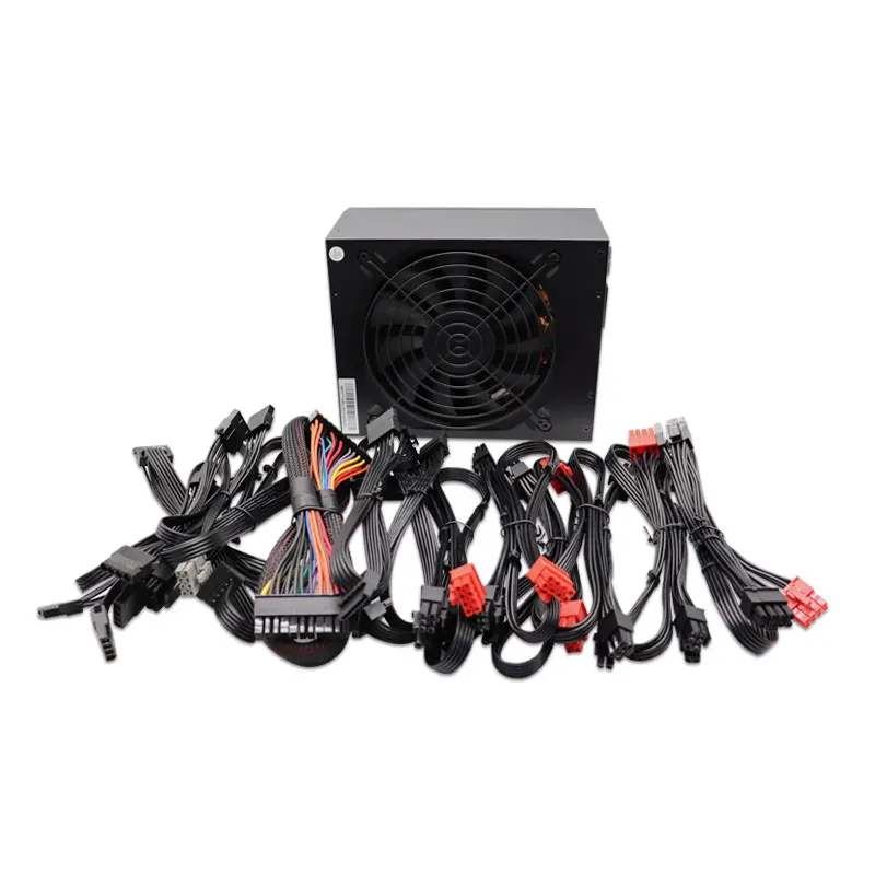 مصدر طاقة تعدين وحدات كاملة 2000 وات 8 وحدة معالجة الرسومات وحدة معالجة الرسومات جهاز تعدين ETH جهاز تعدين نشط PFC PC 2000 وات PSU لـ 8 وحدة معالجة الرسومات ETH Riser #2