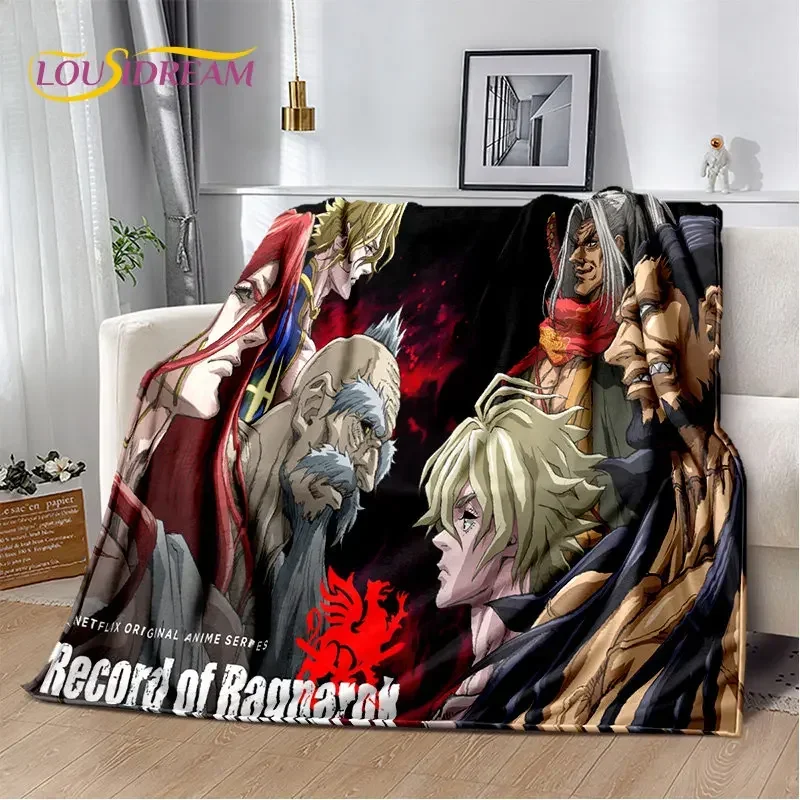 Record of Ragnarok Anime Cartoon Soft Plush Blanket,Flannel Blanket Throw Blanket for Living Room Bedroom Bed Sofa Picnic Cover