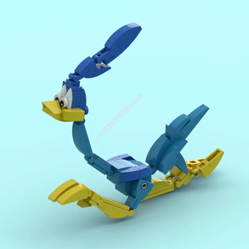 

Набор из 115 минифигурок MOC Road Runner Beep Beep, эксклюзивные, для самостоятельной сборки, идеально подходят для взрослых строителей, рождественский подарок, строительные блоки