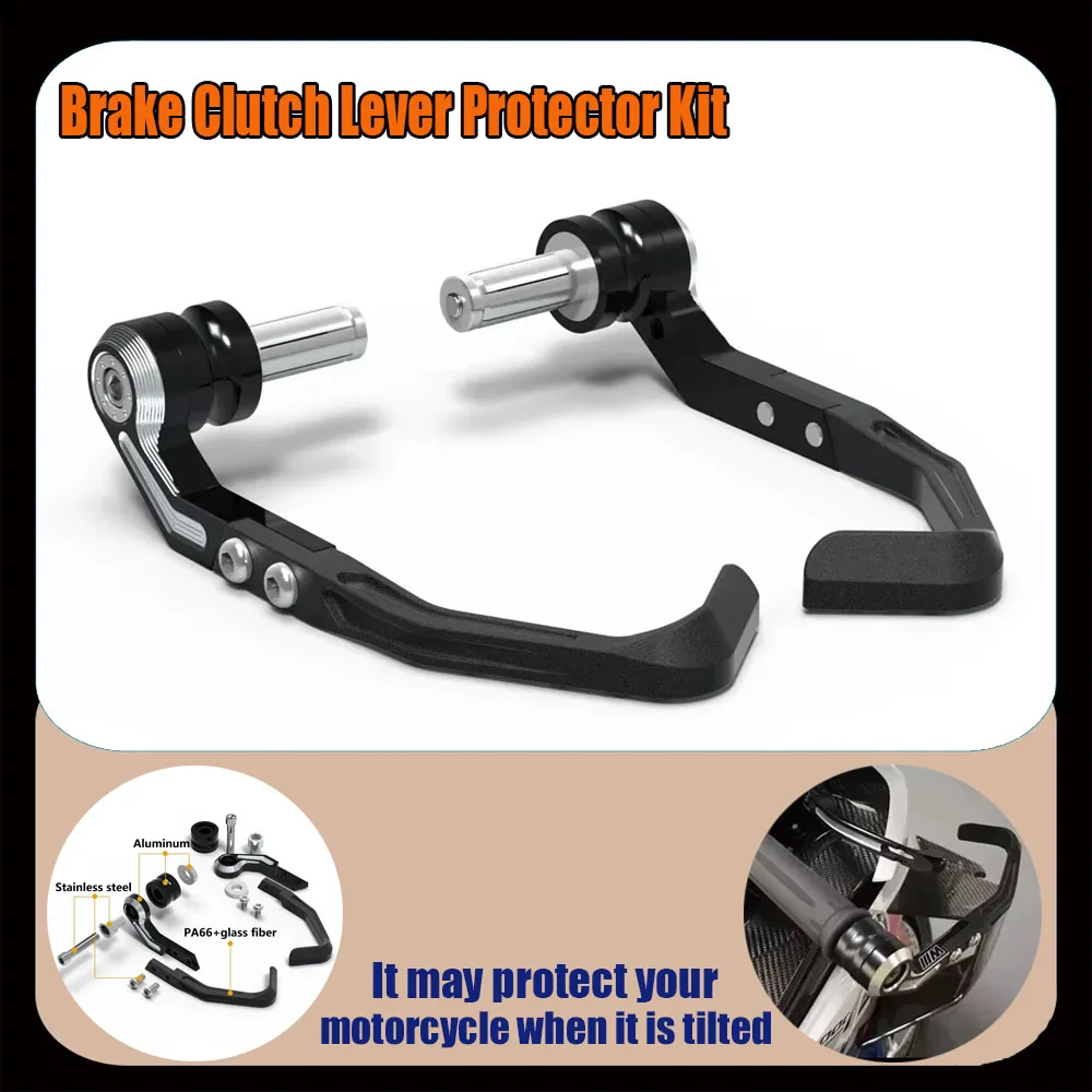 

Motorcycle Brake and Clutch Lever Protector Kit For Moto Guzzi V85 TT / V100 2023-2024