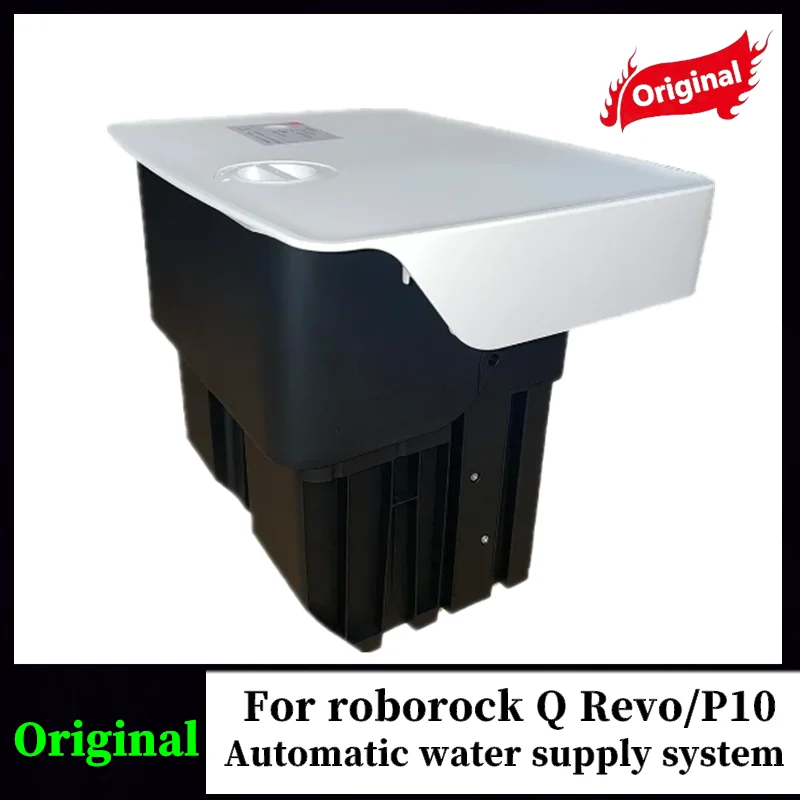 Original Dock Fill and Drain Kit for Roborock Q Revo Vacuum Cleaner Robot Intelligent Automatic Linking Water and Sewage Systems