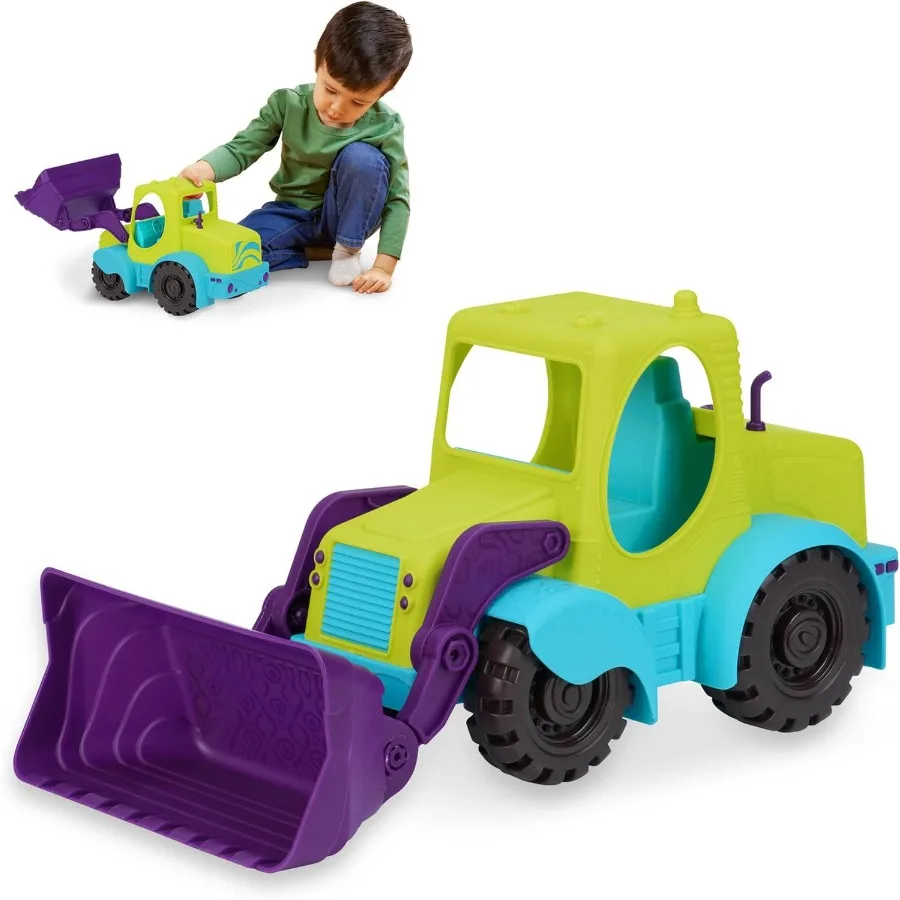Camion de sable de 18 pouces, pelle de jeu d'eau, jouet pour tout-petits, chargeur de loadie, jouets de plage de 18 mois, jouets de sable