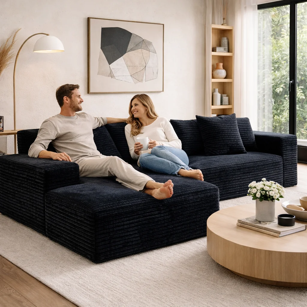 

#Modern Compression Sofa Pure Sponge Vacuum Roll Packed Upholstered Fabric Compressed Module Furniture Living Room Set
