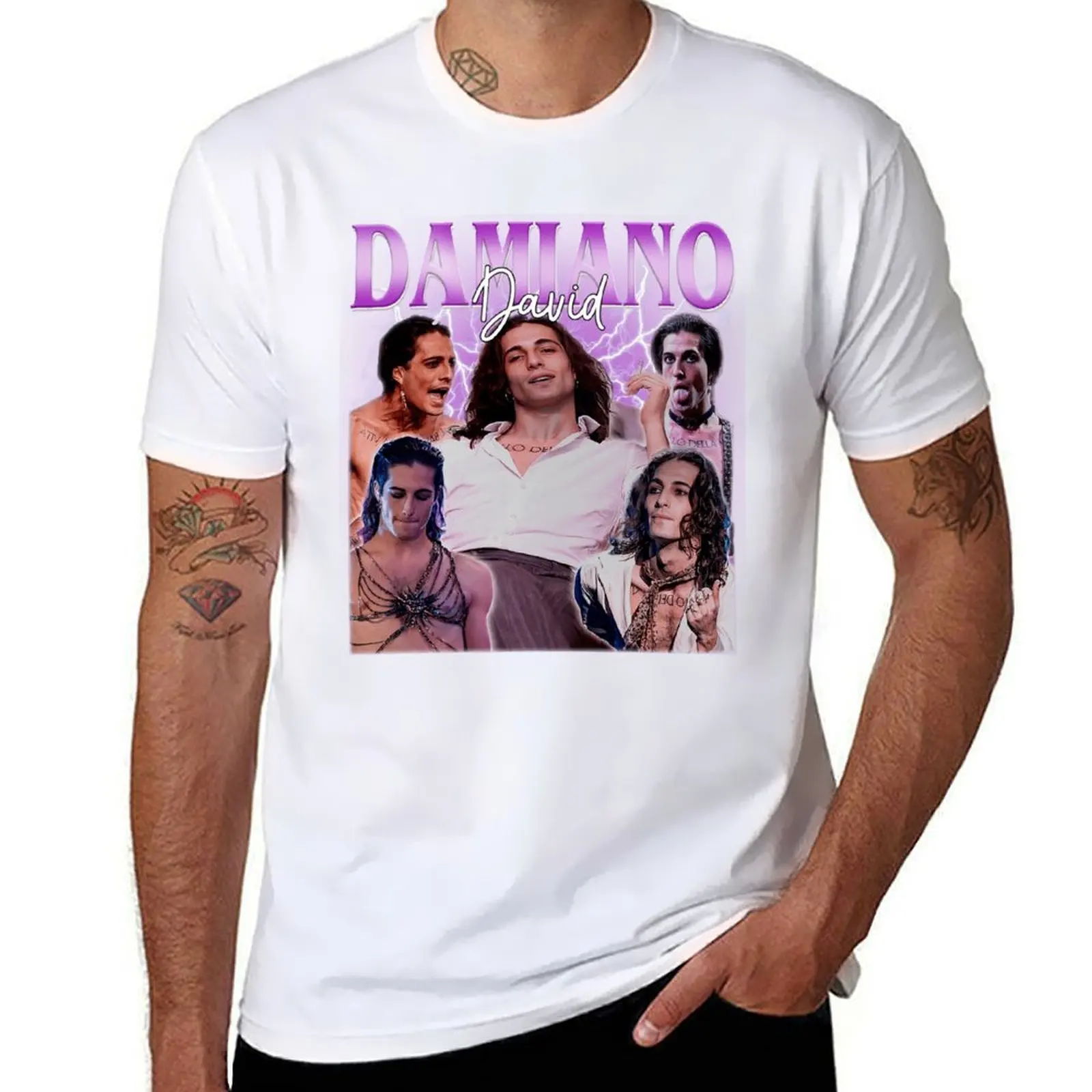 

Mneskin David T-Shirt t shirt man plain funny t shirts dark humor T-Shirt