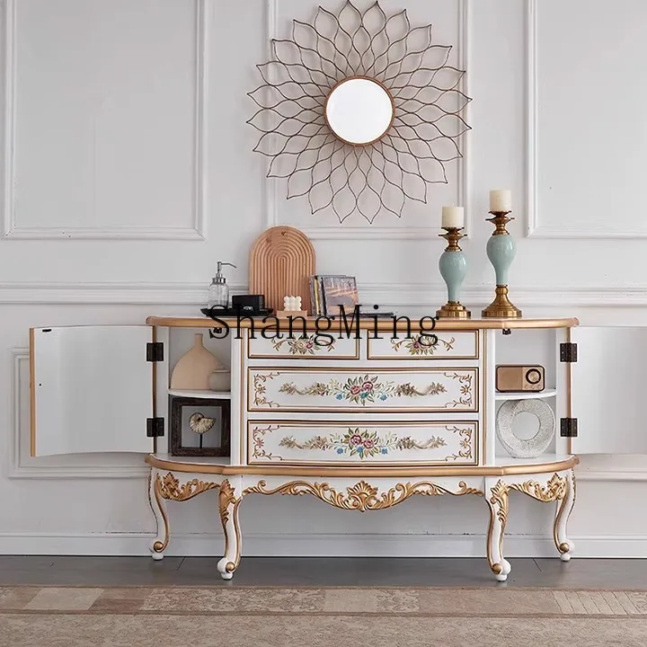 

CL cabinet is opposite the door, l semicircular bedroom storage dining side cabinet