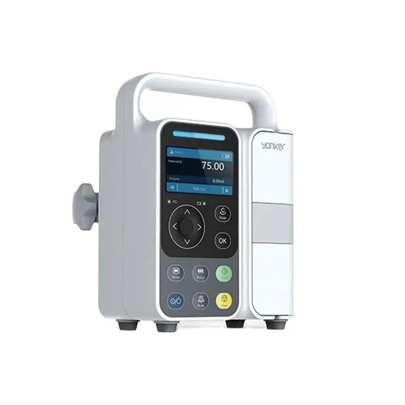 2024 New Animal and Animal Infusion Pump with Automatic Infusion, Sound Alarm, AC/DC Dual Use Pet Hospital Animal Infusion Pump