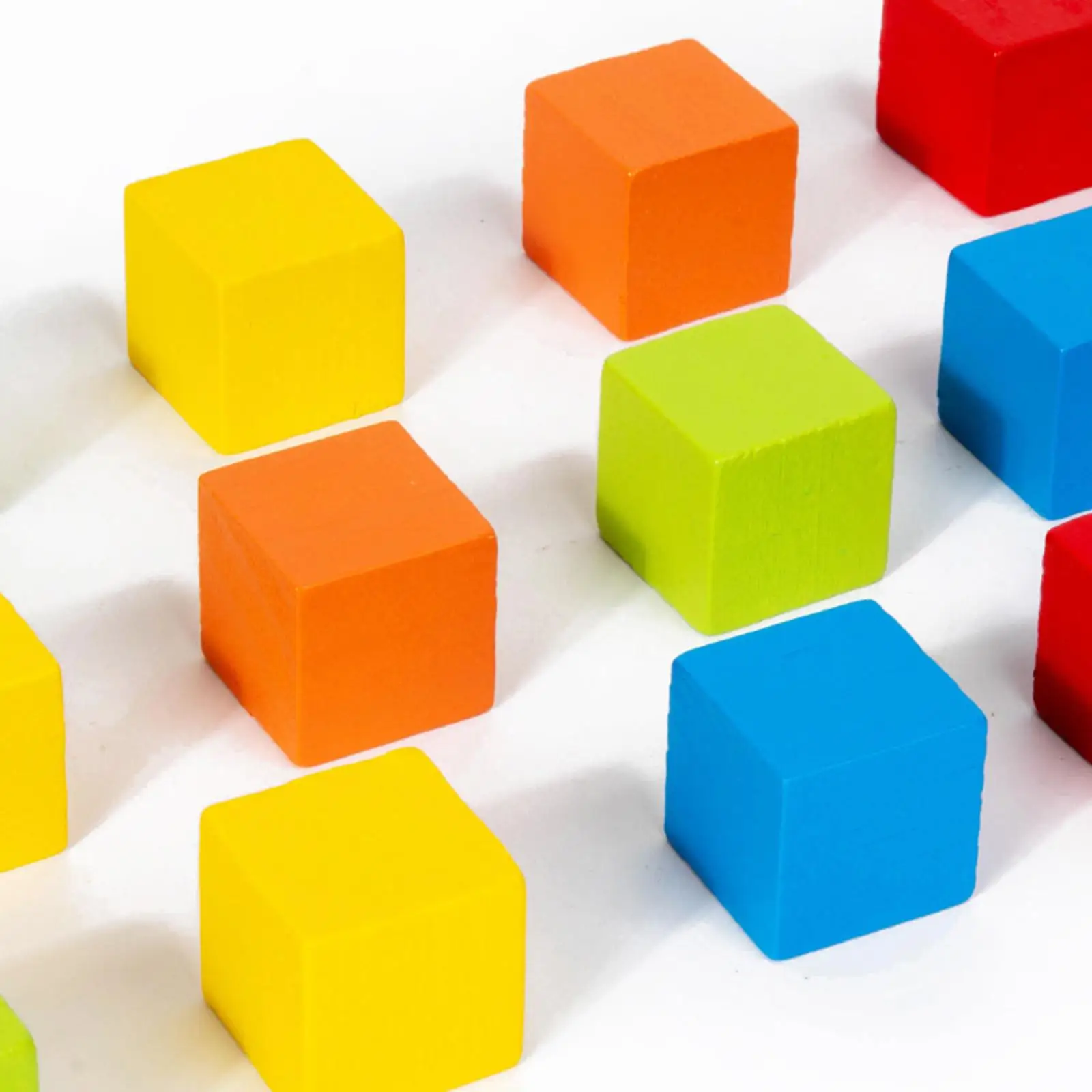 Math Learning Blocks Cubes Kids Fine Motor Developmental Mathematics Teaching