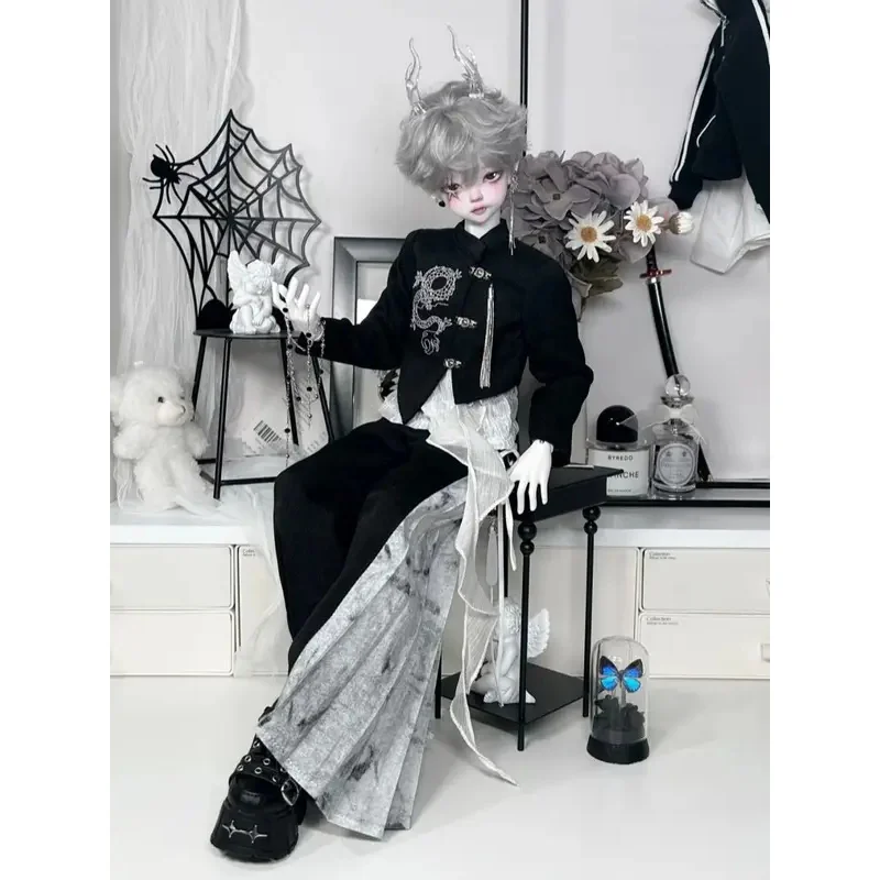 1/4 Puppenkleidungsanzug für 45 cm große Bjd-Puppenspielzeuge, Set im antiken Stil, hübsche Kleidung, Anziehspielhaus, Puppenzubehör, keine Puppe