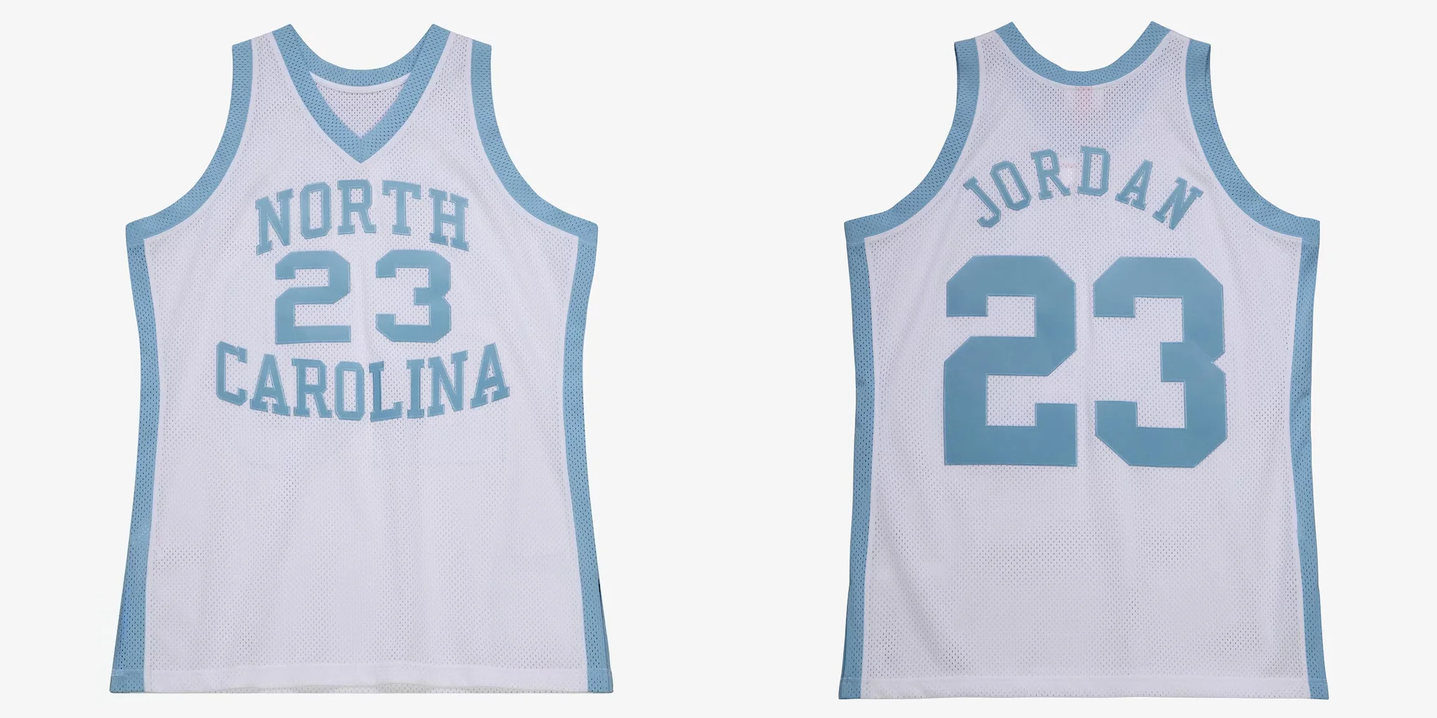 2026 Sommer Retro North Carolina Nr. 23 Basketball-Trikot Atmungsaktives Sport-Oberteil Atmungsaktive Freizeitweste Familien- und Kinder-T-Shirts – Detail 3