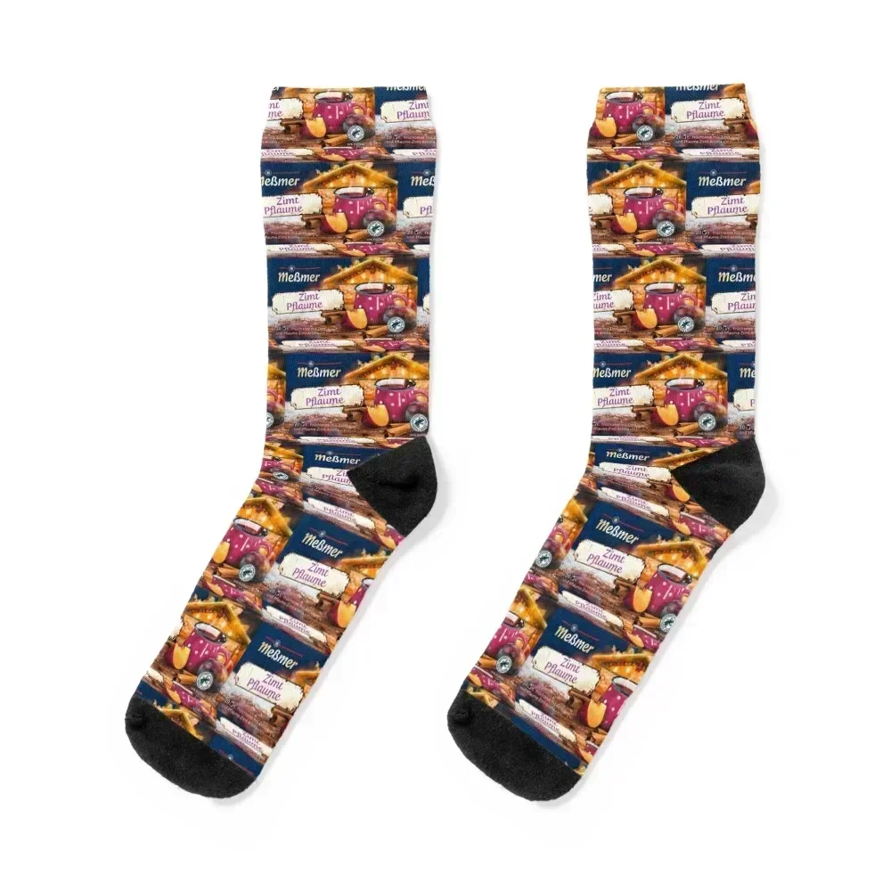 

Memer Zimt Pflaume Tee Socks Rugby colored aesthetic Boy Socks Women's
