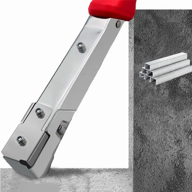 THIVN-Hammer Tacker Framing Nailgun For Door Type Nails