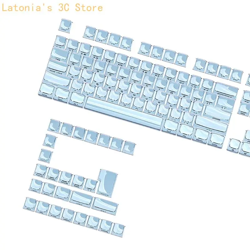 MDA Height-Tastenkappen-Set für mechanische Tastaturen mit seitlichem Aufdruck für den Schreibtisch X3UB – Detail 10