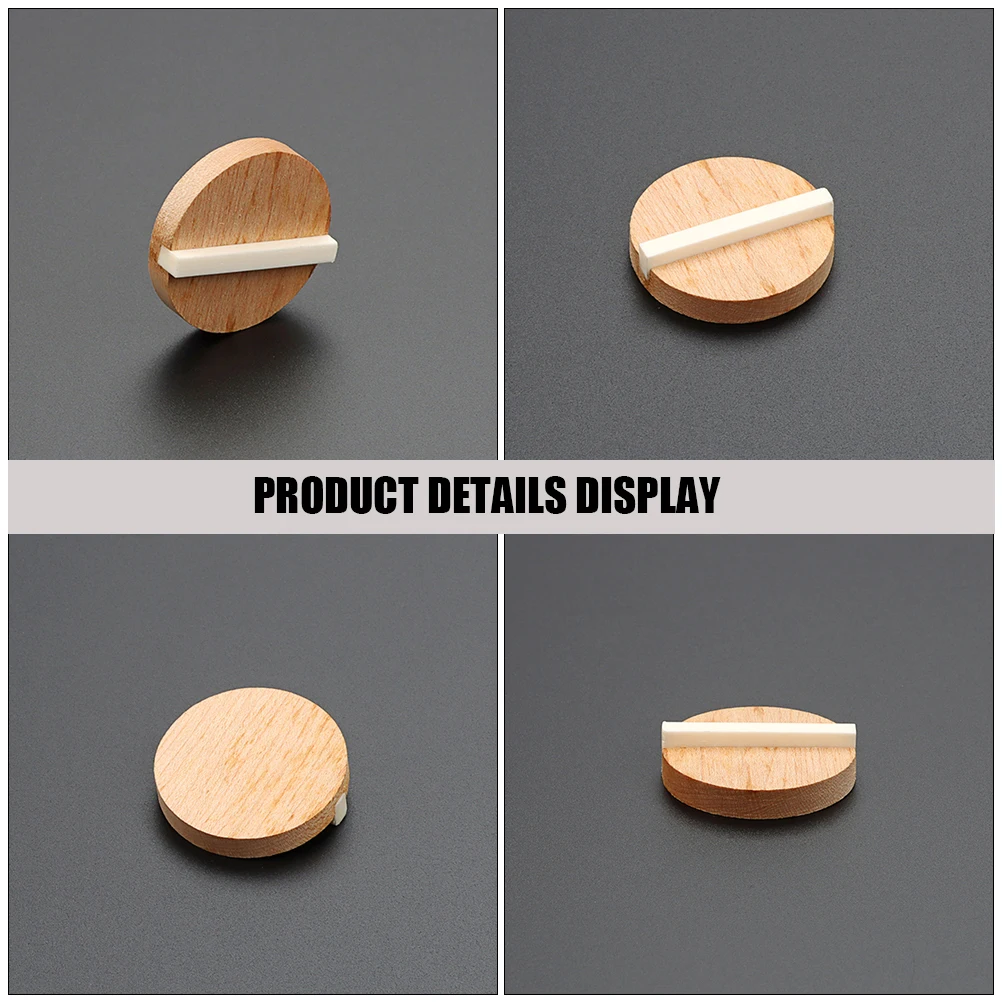 

1 Set Resonator Biscuit Saddle Bridge Nut Kit Durable Wood Ox Bone Replacement Parts For Luthiers Beginners Resonator Guitar