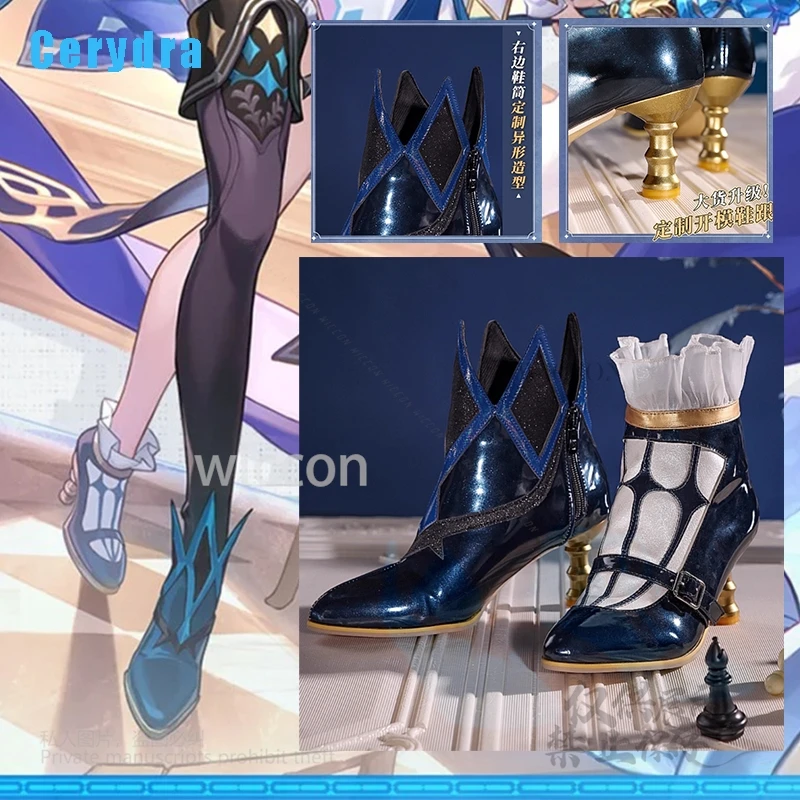 

High Quality Shoes Cerydra Performance Cosplay Game Honkai: Star Rail 34-41 Handmade Halloween Party