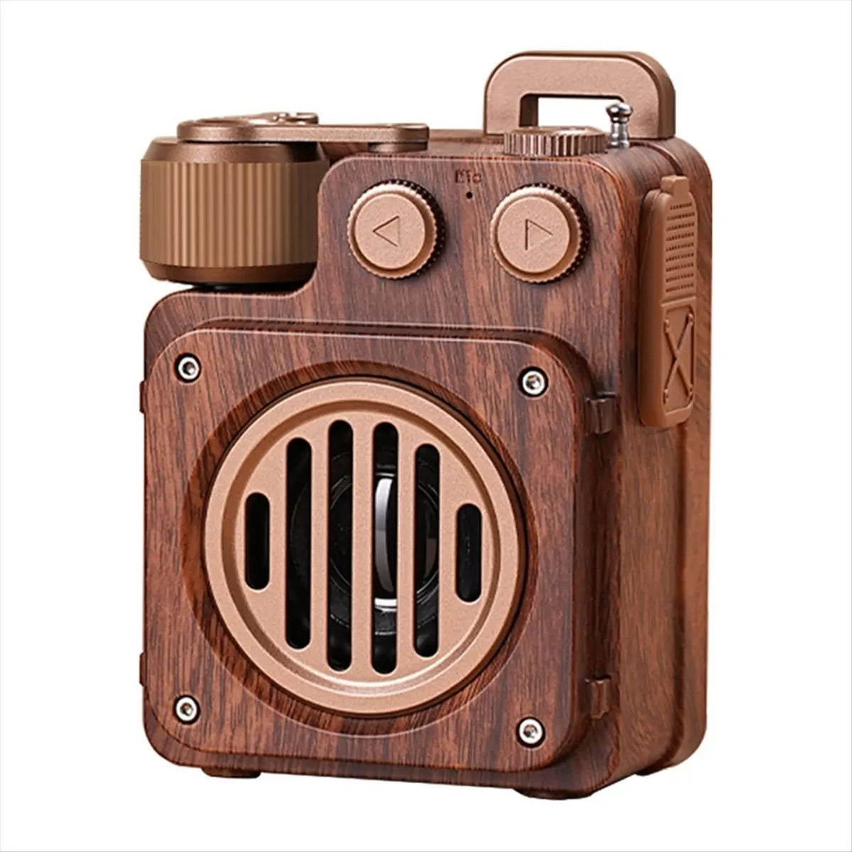 A69Z Portable Audience Sound Box Bluetooth Speaker Retro Outdoor Radio Wireless Connection Vintage Style Music Player