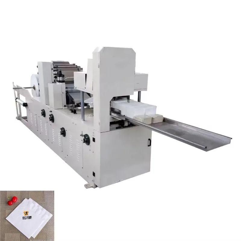High Speed Automatic Napkin Tissue Paper Making Machine Featuring Embossing Rollers for High Cost-effectiveness