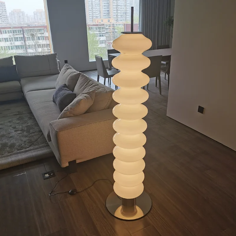 Mikko floor lamp Nordic Glass Gourd Floor light for Living Room Bedroom Personality Vertical Danish Designer Table Lamp