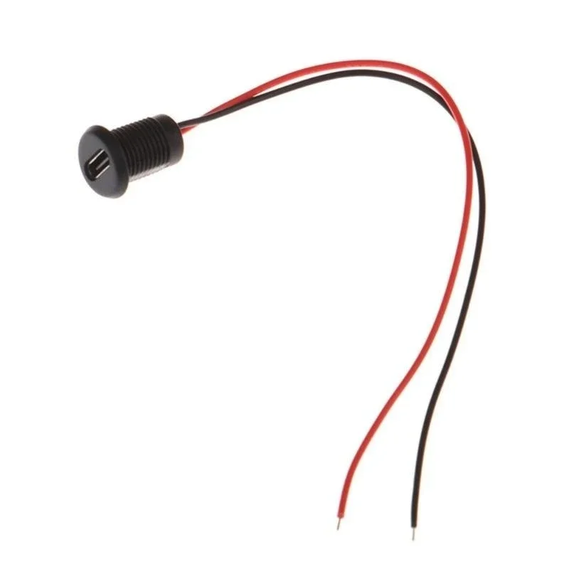 신뢰할 수있는 USB C 유형 C 2 핀 충전 소켓 수분을위한 확고한 스냅 잠금 패널이있는 환경 쉬운 설치