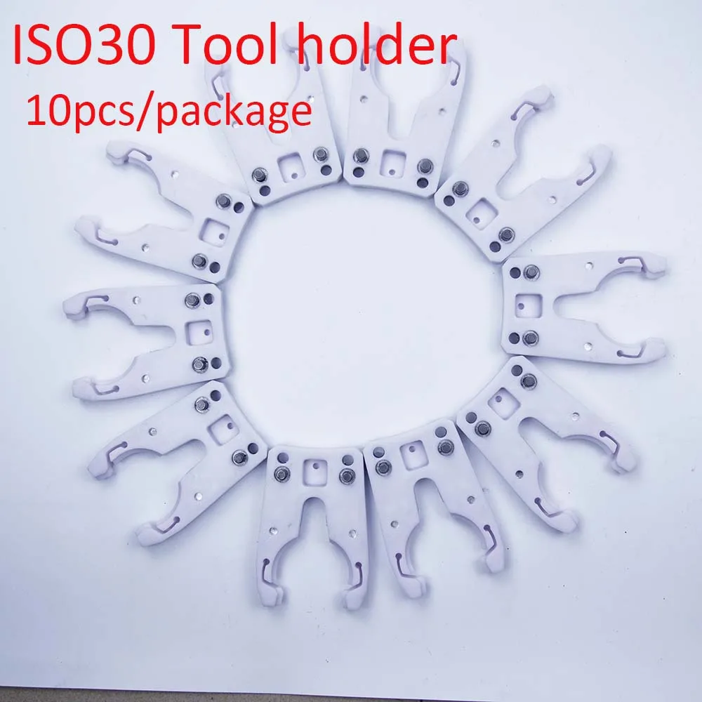 

10pcs ISO30 ABS Tool Holder claw Clamping Claw for spindle knife shank Tool Change knife shank automatic for cnc router