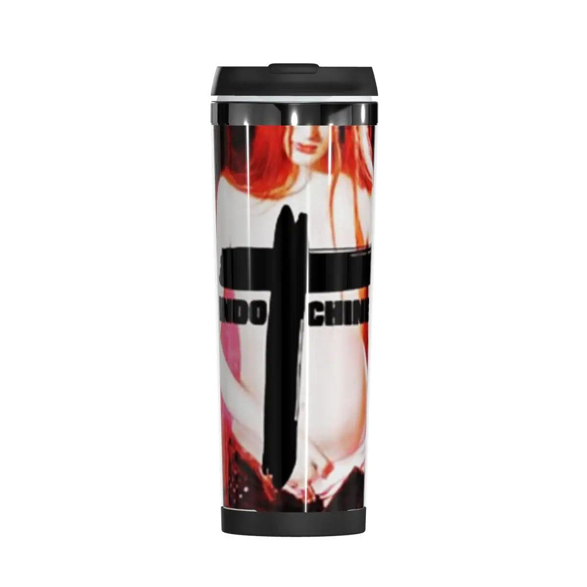 Amazing Rock Band Indochine Logos Album Double Insulated Water Cup Casual Graphic Vacuum flask Mug Insulation tea cups