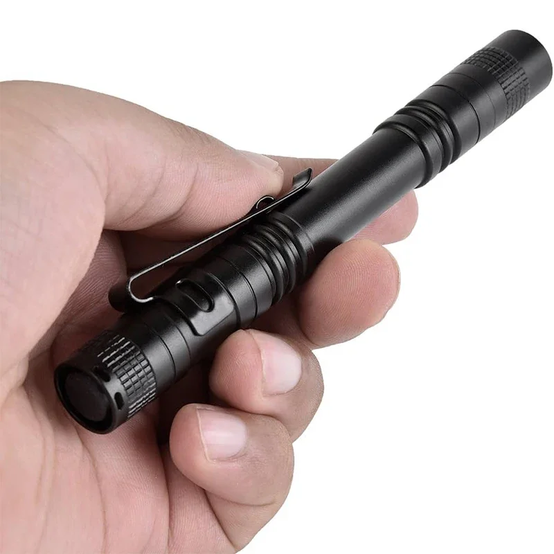 LED Flashlight Red Light Mini Pen Light Pocket Pen Flashlights Waterproof Small Torch for Work Night Observation