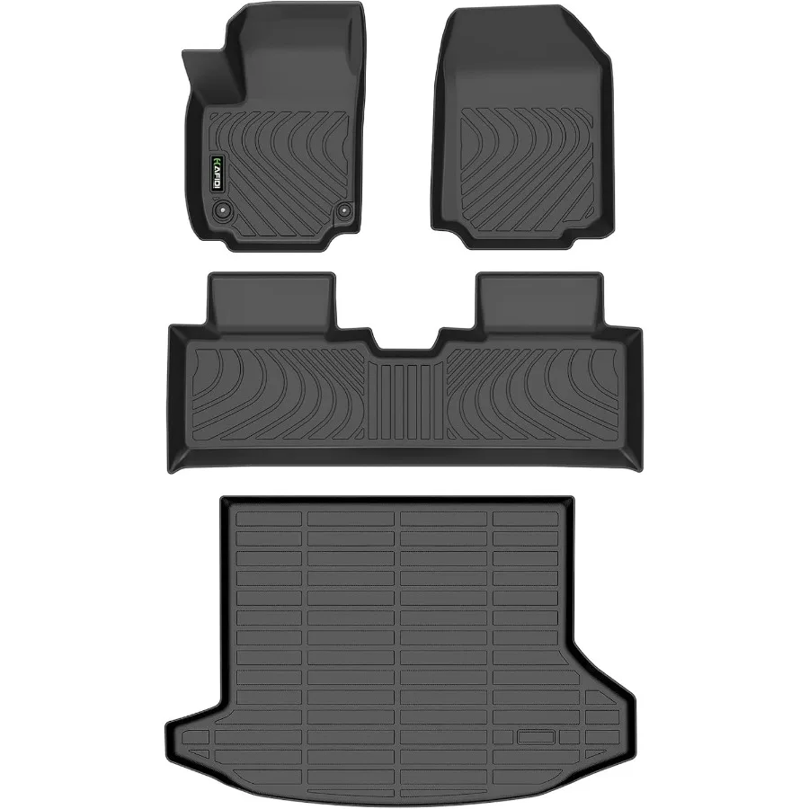 

AllWeather Protection Full Set of Automotive Floor Mats and Cargo Liner for Chevrolet Equinox 2025 2026 Not EV and GMC Terrain