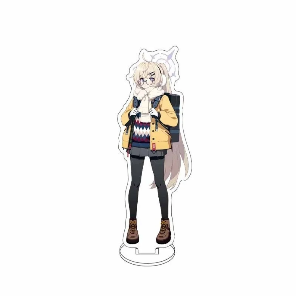Game Blue Archive Takanashi Hoshino Kuda Izuna Double-sided HD Printing Cute Anime Acrylic Stand  keychain Desk Decor gifts
